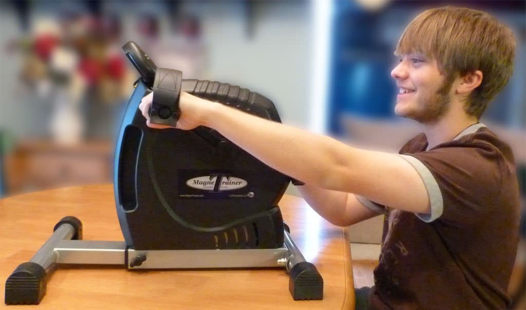 MagneTrainer-ER Mini Exercise bike Arm